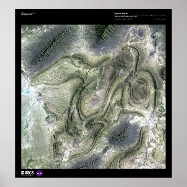 Pôster Coahuila México (Frente)