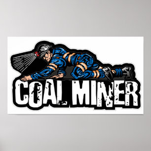 Pôster coal miner