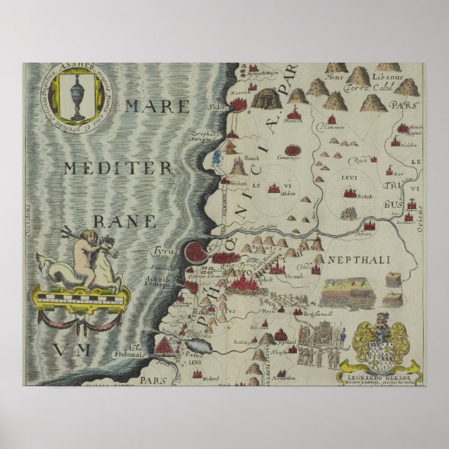 Poster Coast of Phoenicia (Frente)