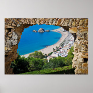 Poster Coastal Archway