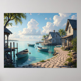 Poster Coastal dreaming