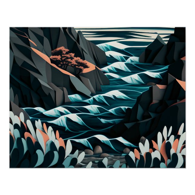 Pôster Coastal Energy (Frente)