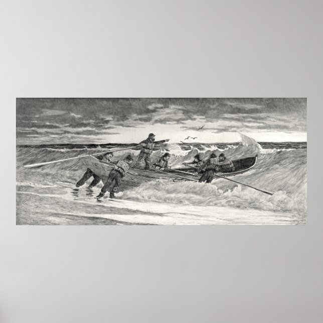 Poster Coastguard 1887 (Frente)