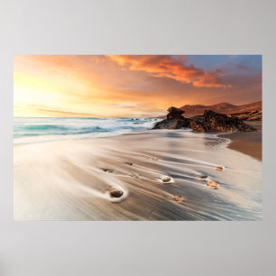 Poster Coastline   Ilhas Canárias, Espanha