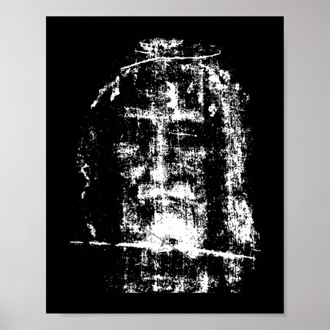 Poster Cobertura de Turim Jesus Cristo Face T-ShirtA Turi (Frente)