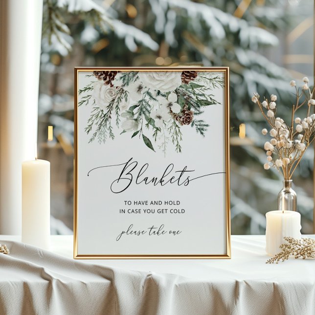 Poster Coberturas de inverno elegantes para ter e segurar (Criador carregado)