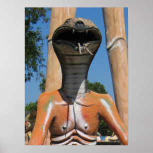 Pôster Cobra AKA Cobra Head ... Inferno budista