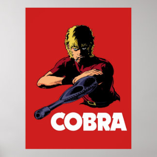 Poster Cobra de Aventura Espacial