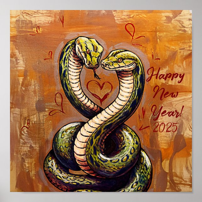 Poster Cobra de Wooden 2025 (Frente)