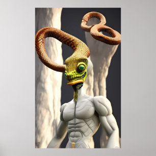 Poster Cobra Infinito Deus