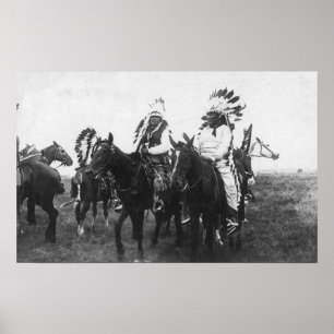 Pôster Cobra louco que monta seus guerreiros