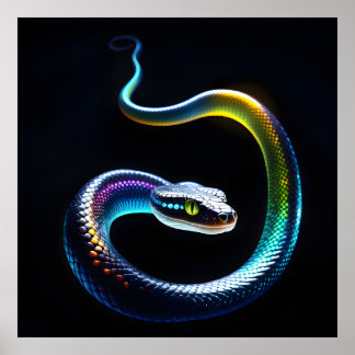 Poster Cobras iridescentes