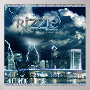 Poster Cobrir Cd das produções de Rizzle