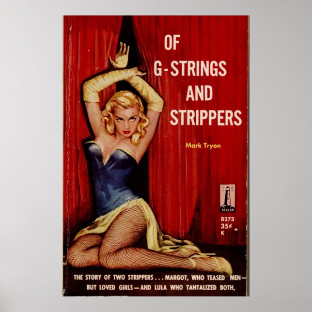 Poster Cobrir clássico de ficção por pulgas sexy fantásti (Frente)