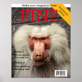 Poster Cobrir da Revista