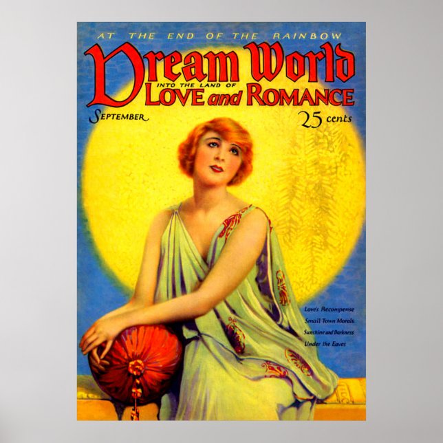 Poster cobrir da revista 1920 Dream World (Frente)