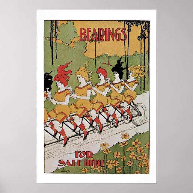 Pôster Cobrir da revista Bearings (Frente)