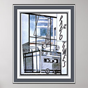 Poster cobrir da revista Radio Times de 1930