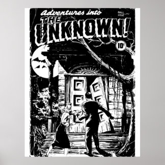 Poster Cobrir de Horror Comic Book Volume 001