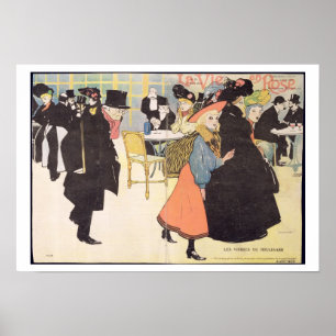 Pôster Cobrir de "La Vie en Rosa", 1903 (col