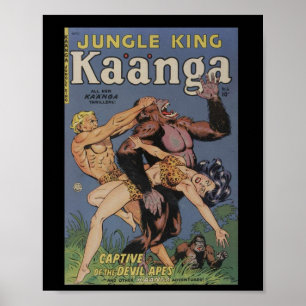 Poster Cobrir De Livro Em Quadrinhos Retroativo