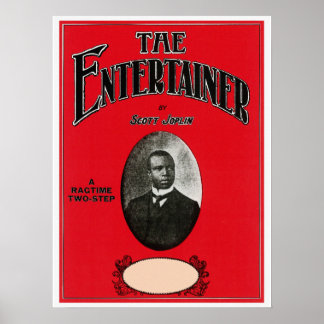 Poster Cobrir de Música Scott Joplin