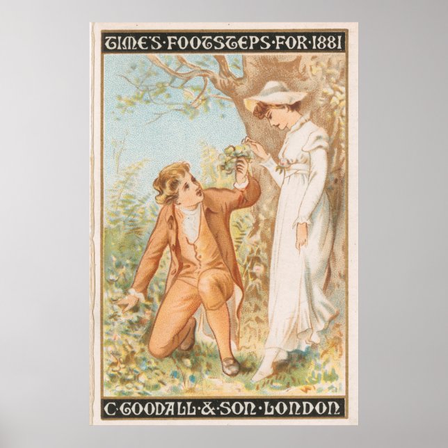 Poster Cobrir de Opinião Vintage London (Frente)