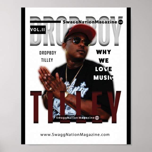 Poster Cobrir de Tilley do DropBoy Especial (Frente)