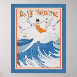 Poster cobrir Deco La Vie Parisienne de 1923