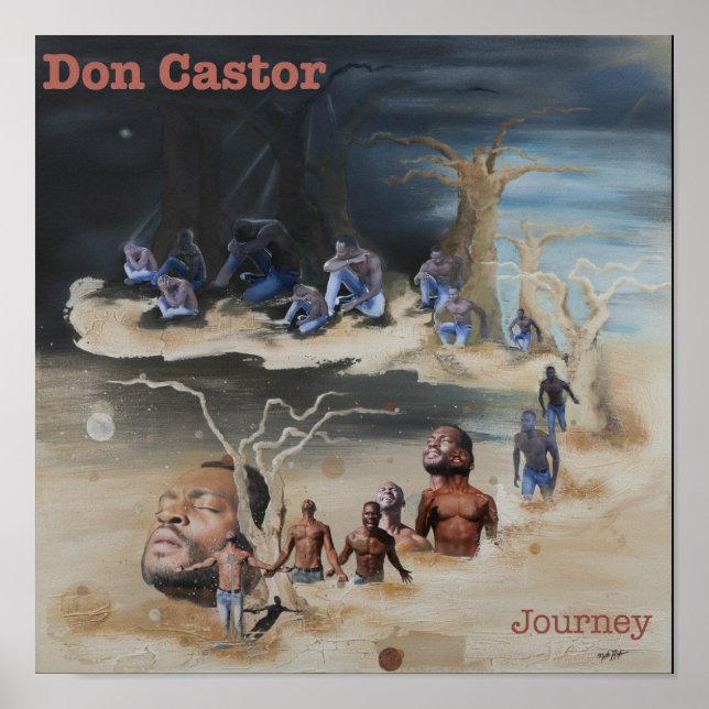 Poster Cobrir do álbum de viagens (Frente)