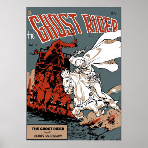 Poster Cobrir Ghost Rider Comic