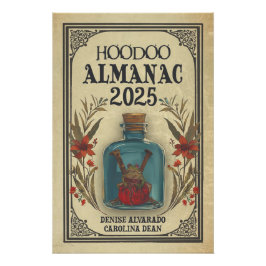 Pôster Cobrir Hoodoo Almanac 2025