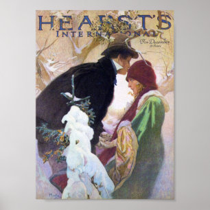Poster Cobrir Internacional de Hearst, Alphonse Mucha