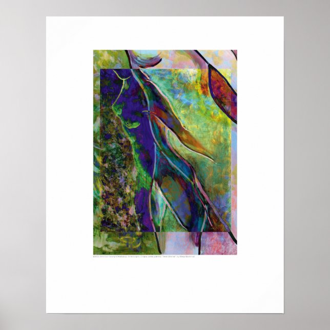 Poster Cobrir - Neon Woman - Montreuil (Frente)