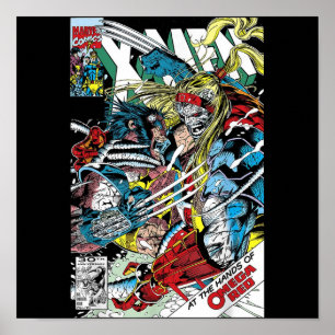 Poster Cobrir Omega Red Comic Book