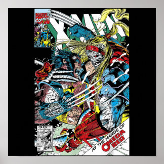 Poster Cobrir Omega Red Comic Book