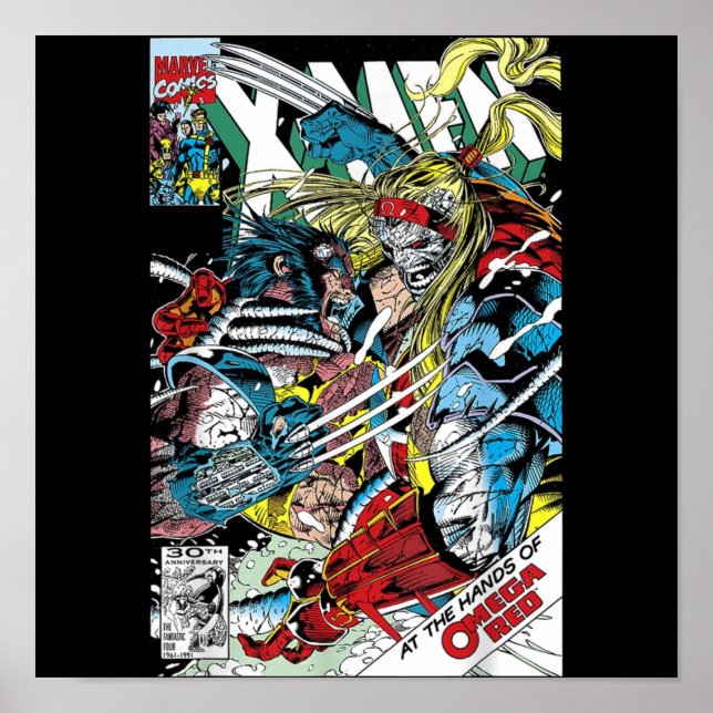 Poster Cobrir Omega Red Comic Book (Frente)