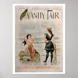Pôster Cobrir para "Vanity Fair", em setembro de 1896 (li
