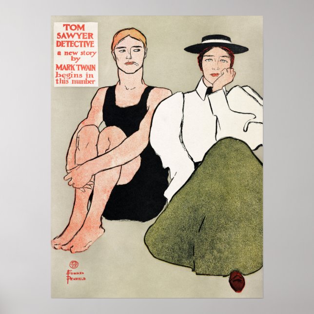 Poster Cobrir Vintage Book (Frente)