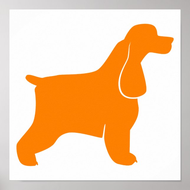 Pôster Cocker Spaniel (Frente)