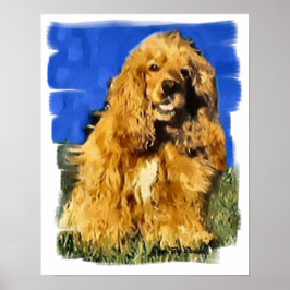 Poster Cocker Spaniel Art Gifts
