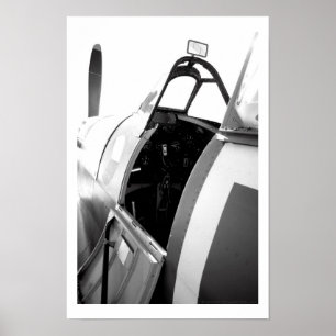 Pôster Cockpit Spitfire