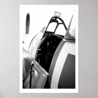 Pôster Cockpit Spitfire