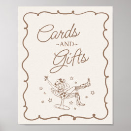 Poster Cocktails e vaquinhas rodeios Cartões e presentes