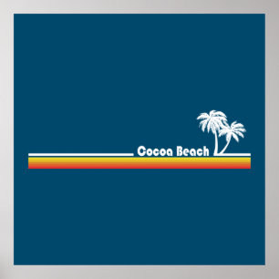 Poster Cocoa Beach Florida