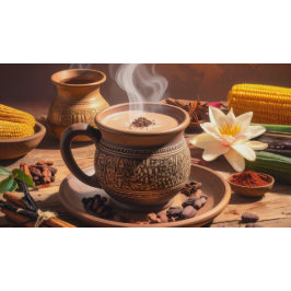 POSTER COCOA - MAYA - AZTEC