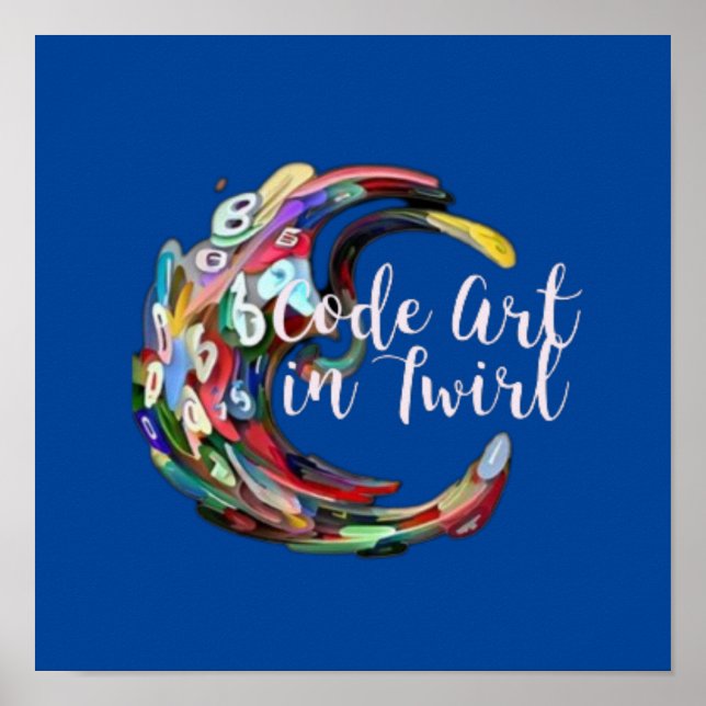 Poster Code Art in Twirl (Frente)