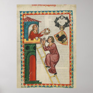 Poster Codex Maness - Graf Kraft von Toggenburg