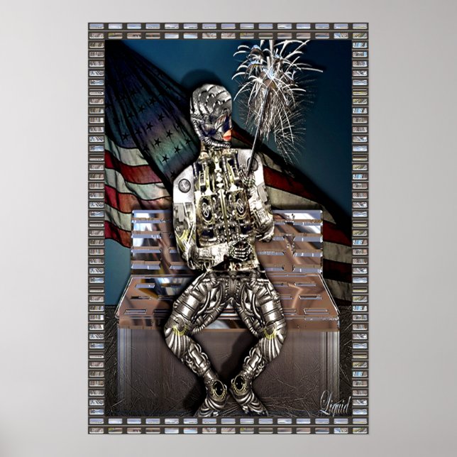 Pôster Código 4 Liberdade (Poster) (Frente)