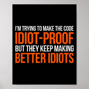 Poster Código à Prova de Idiotas _ Programação de Computa